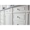 James Martin Vanities Bristol 60in Single Vanity, Bright White w/ 3 CM Carrara Marble Top 157-V60S-BW-3CAR - alternate 3